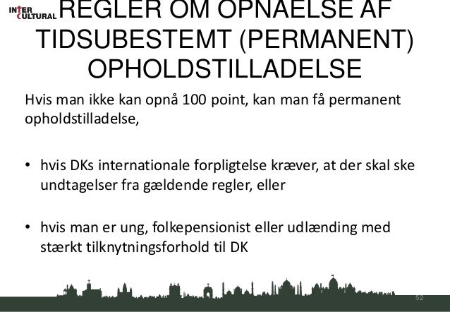 regler for permanent opholdstilladelse regler for permanent opholdstilladelse